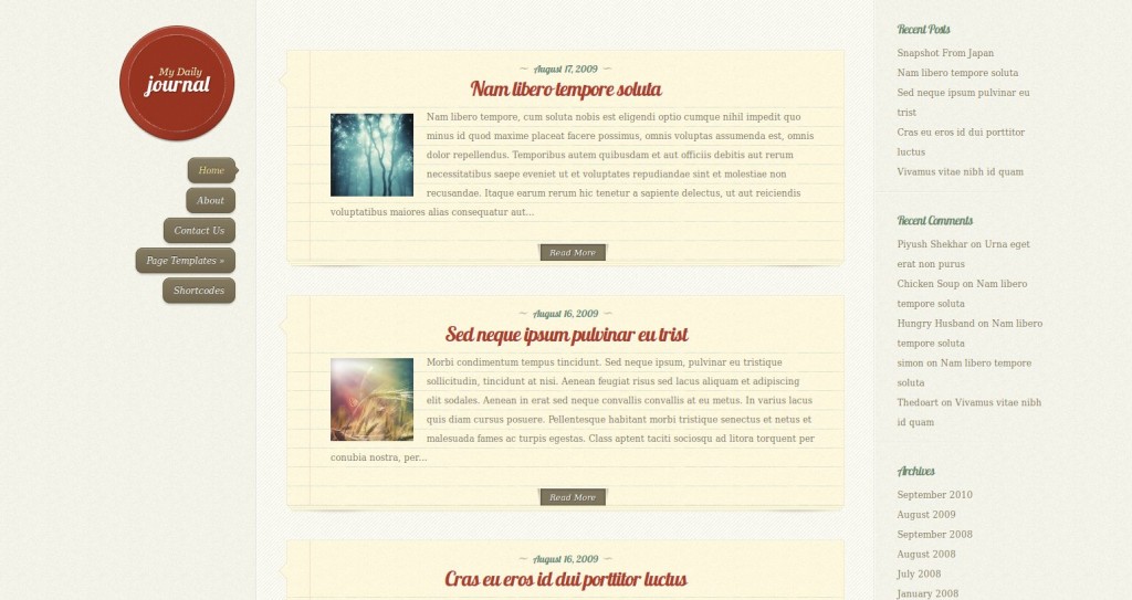 08-daily-journal-theme-wordpress-blog